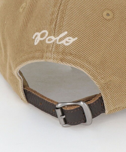 POLO RALPH LAUREN（ポロ ラルフ ローレン）の「＜POLO RALPH LAUREN＞Ralph ロゴキャップ（キャップ・レディース・ベージュ・FREE）」の8枚目の写真