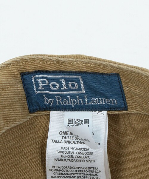 POLO RALPH LAUREN（ポロ ラルフ ローレン）の「＜POLO RALPH LAUREN＞Ralph ロゴキャップ（キャップ・レディース・ベージュ・FREE）」の11枚目の写真
