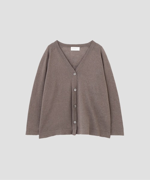 MARGARET HOWELL（マーガレットハウエル）の「PAPER COTTON（カーディガン/ボレロ・レディース・ブルー/グレー・FREE）」の5枚目の写真