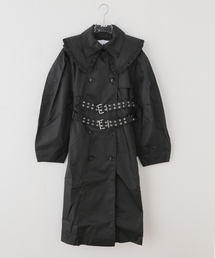 GANNI（ガニー）の「GANNI / ガニー Duchesse Nylon Trenchcoat（トレンチコート）」