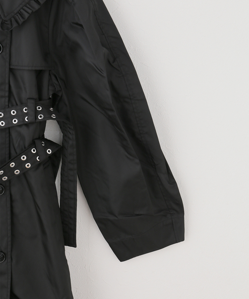 GANNI / ガニー Duchesse Nylon Trenchcoat（トレンチコート）｜GANNI
