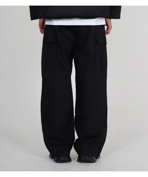 BUTTON SEOUL(ボタンソウル)の「マルチポケットストリングパンツ(ブラック)(その他パンツ・メンズ・その他・M/L/XL)」の5枚目の写真