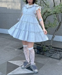 Candy Stripper（キャンディストリッパー）の「STAR LACE MINI ワンピース（ワンピース）」