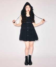 Candy Stripper（キャンディストリッパー）の「STAR LACE MINI ワンピース（ワンピース）」