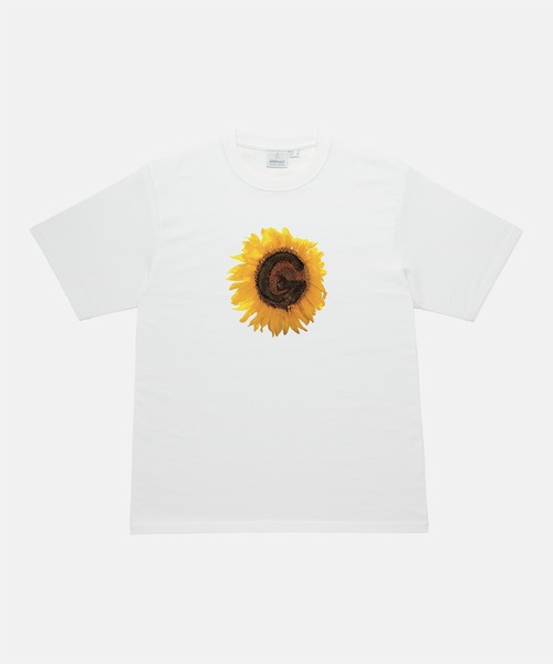 Gramicci（グラミチ）の「G-FLOWER TEE｜G-フラワーTシャツ（Tシャツ/カットソー・メンズ・ラベンダー/オレンジ系その他/ブラック系その他/ホワイト・M/L/XL/XXL/S）」の2枚目の写真