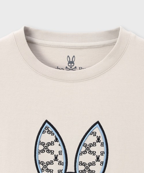 Psycho Bunny（サイコバニー）の「3D刺繍 グラフィックTシャツ（Tシャツ/カットソー・メンズ・ライトグレー/ブラック・SMALL/X-LARGE/LARGE/MEDIUM）」の13枚目の写真