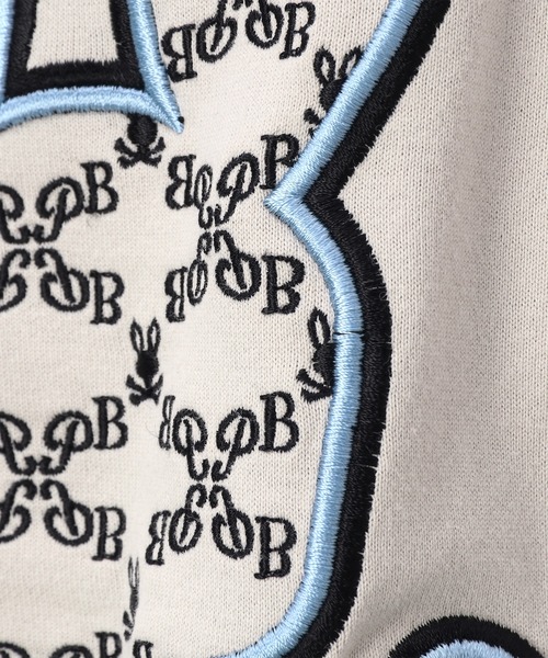 Psycho Bunny（サイコバニー）の「3D刺繍 グラフィックTシャツ（Tシャツ/カットソー・メンズ・ライトグレー/ブラック・SMALL/X-LARGE/LARGE/MEDIUM）」の14枚目の写真