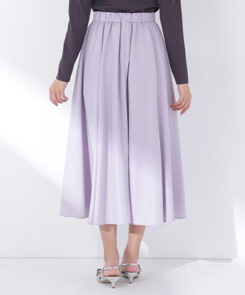 NATURAL BEAUTY BASIC(ナチュラルビューティーベーシック)の「追加生産/低身長サイズ【ちょうど、いい服】ふんわり春風フレアスカート(スカート・レディース・ネイビー/ラベンダー/ベージュ・SMALL/LARGE/P/S/MEDIUM)」の21枚目の写真