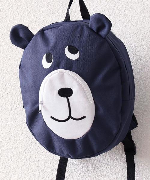 coen（コーエン）の「【coen キッズ】コーエンベアリュック（バックパック/リュック・キッズ・グレー/ネイビー・FREE）」の19枚目の写真