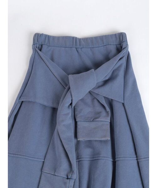 :ETHROF（イーサオブ）の「SHIRT-WRAP STYLE BLEACH SWEAT SKIRT（スカート・レディース・スカイブルー/ピンク系その他2・MEDIUM）」の18枚目の写真