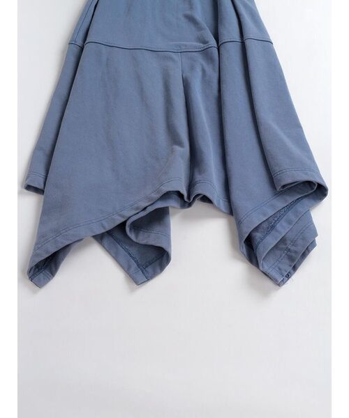:ETHROF（イーサオブ）の「SHIRT-WRAP STYLE BLEACH SWEAT SKIRT（スカート・レディース・スカイブルー/ピンク系その他2・MEDIUM）」の20枚目の写真