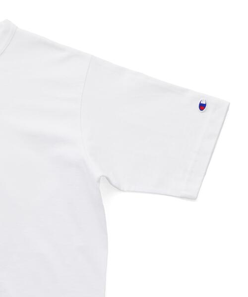 Champion(チャンピオン)の「Champion/チャンピオン/SHORT SLEEVE T-SHIRT USA(Tシャツ/カットソー・メンズ・ホワイト/グレー/ブラック・M/L/XL)」の10枚目の写真