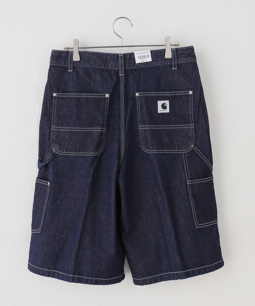 Carhartt WIP(カーハートダブリューアイピー)の「CARHARTT / カーハート ダブリューアイピー W' NIXON SINGLE KNEE SHORT(その他パンツ・レディース・ネイビー・25/24)」の2枚目の写真