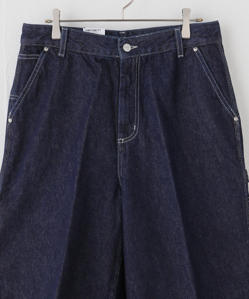 Carhartt WIP(カーハートダブリューアイピー)の「CARHARTT / カーハート ダブリューアイピー W' NIXON SINGLE KNEE SHORT(その他パンツ・レディース・ネイビー・25/24)」の3枚目の写真