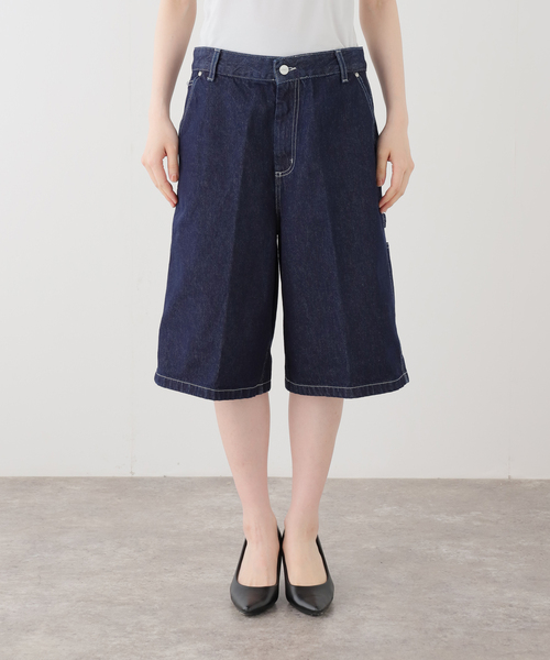 Carhartt WIP(カーハートダブリューアイピー)の「CARHARTT / カーハート ダブリューアイピー W' NIXON SINGLE KNEE SHORT(その他パンツ・レディース・ネイビー・25/24)」の14枚目の写真