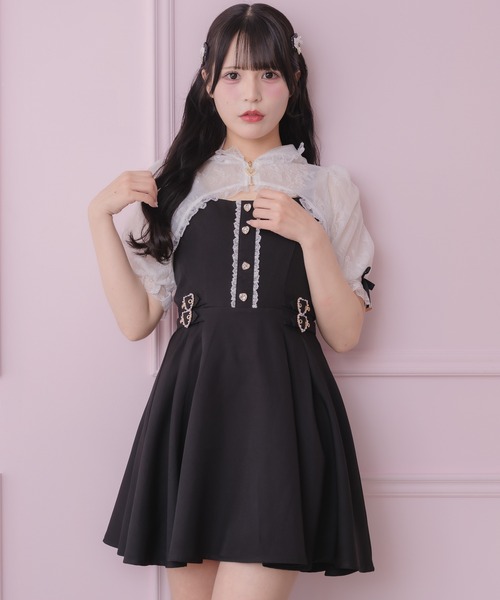 ROJITA(ロジータ)の「レースパーカー付きキャミワンピース(ワンピース・レディース・ピンク/その他/ブラック・FREE)」の18枚目の写真