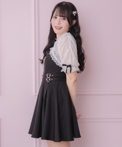 ROJITA(ロジータ)の「レースパーカー付きキャミワンピース(ワンピース・レディース・ピンク/その他/ブラック・FREE)」の20枚目の写真