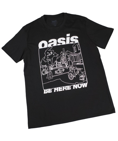 ROCK-OFF(ロックオフ)の「【ROCK-OFF】【3】OASIS BE HERE NOW DR T-SHIRTS(Tシャツ/カットソー・メンズ・ブラック・MEDIUM/LARGE/X-LARGE)」の1枚目の写真