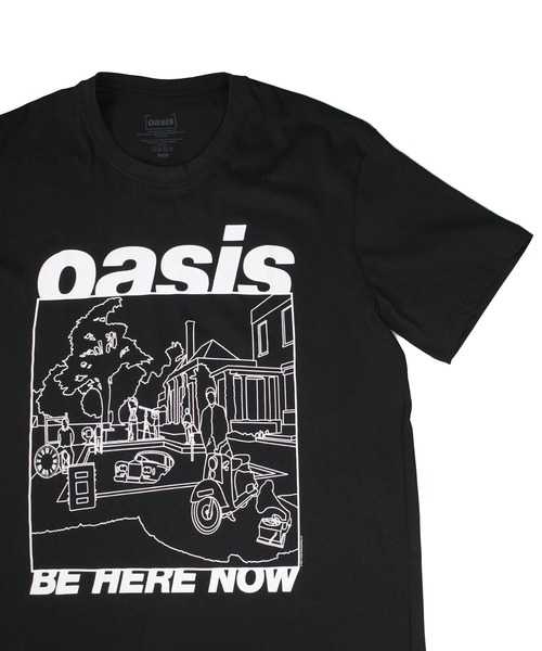 ROCK-OFF(ロックオフ)の「【ROCK-OFF】【3】OASIS BE HERE NOW DR T-SHIRTS(Tシャツ/カットソー・メンズ・ブラック・MEDIUM/LARGE/X-LARGE)」の3枚目の写真
