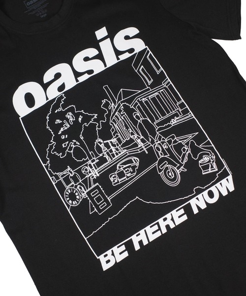 ROCK-OFF(ロックオフ)の「【ROCK-OFF】【3】OASIS BE HERE NOW DR T-SHIRTS(Tシャツ/カットソー・メンズ・ブラック・MEDIUM/LARGE/X-LARGE)」の5枚目の写真