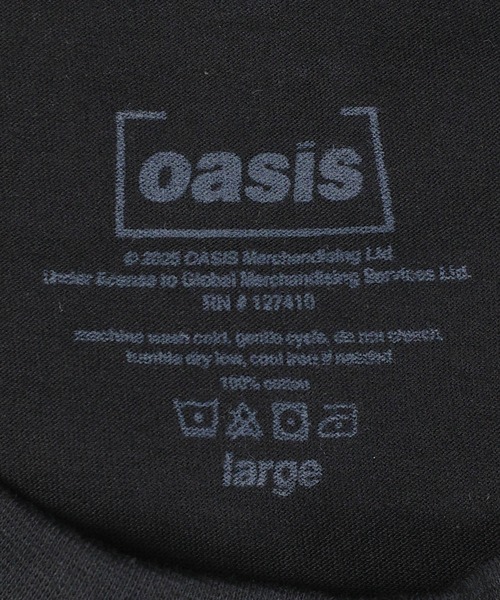 ROCK-OFF(ロックオフ)の「【ROCK-OFF】【3】OASIS BE HERE NOW DR T-SHIRTS(Tシャツ/カットソー・メンズ・ブラック・MEDIUM/LARGE/X-LARGE)」の7枚目の写真