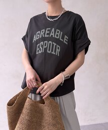 【WEB限定】AGREABLEロゴTEE