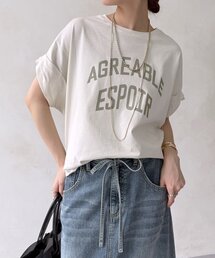 【WEB限定】AGREABLEロゴTEE