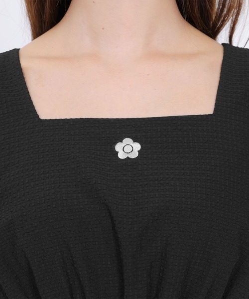 MARY QUANT(マリークワント)の「ウエストシャーリング ワンピース(ワンピース・レディース・ブラック/ブルー/ホワイト・M)」の13枚目の写真