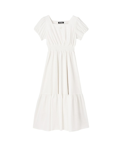 MARY QUANT(マリークワント)の「ウエストシャーリング ワンピース(ワンピース・レディース・ブラック/ブルー/ホワイト・M)」の5枚目の写真