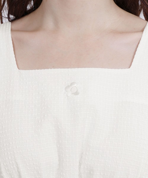 MARY QUANT(マリークワント)の「ウエストシャーリング ワンピース(ワンピース・レディース・ブラック/ブルー/ホワイト・M)」の8枚目の写真