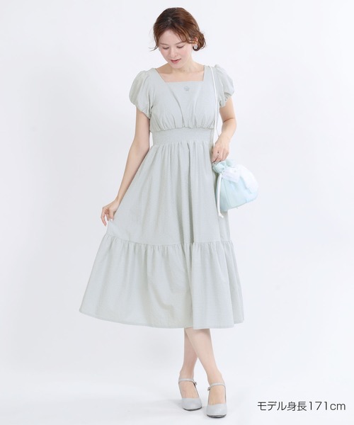 MARY QUANT(マリークワント)の「ウエストシャーリング ワンピース(ワンピース・レディース・ブラック/ブルー/ホワイト・M)」の18枚目の写真