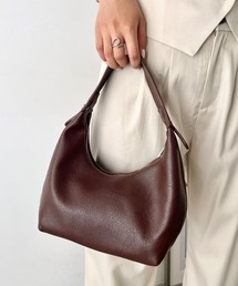 【8色展開】PUハーフムーンワンハンドバッグ