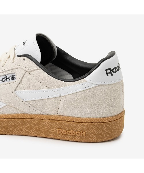 Reebok（リーボック）の「クラブシー グラウンズ UK / CLUB C GROUNDS UK（スニーカー・メンズ・アイボリー/グリーン/ライトグレー・22.5cm/23.0cm/23.5cm/24.5cm/24.0cm/25.0cm/25.5cm/26.0cm/26.5cm/27.0cm/27.5cm/28.0cm/28.5cm/29.0cm）」の18枚目の写真