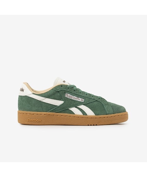 Reebok（リーボック）の「クラブシー グラウンズ UK / CLUB C GROUNDS UK（スニーカー・メンズ・アイボリー/グリーン/ライトグレー・22.5cm/23.0cm/23.5cm/24.5cm/24.0cm/25.0cm/25.5cm/26.0cm/26.5cm/27.0cm/27.5cm/28.0cm/28.5cm/29.0cm）」の20枚目の写真