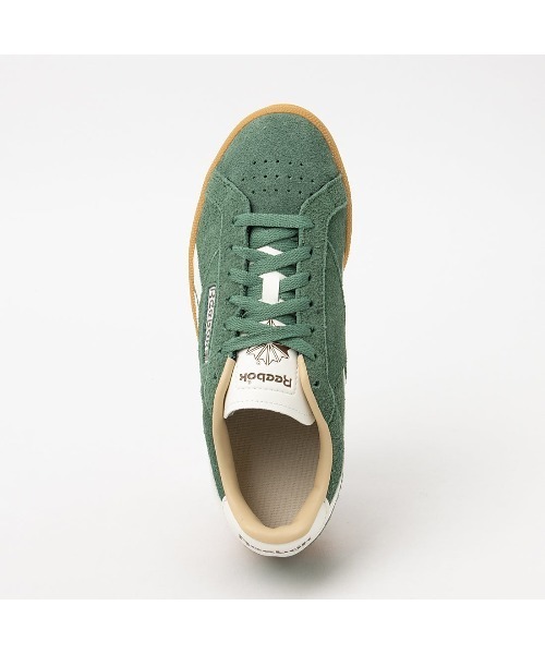 Reebok（リーボック）の「クラブシー グラウンズ UK / CLUB C GROUNDS UK（スニーカー・メンズ・アイボリー/グリーン/ライトグレー・22.5cm/23.0cm/23.5cm/24.5cm/24.0cm/25.0cm/25.5cm/26.0cm/26.5cm/27.0cm/27.5cm/28.0cm/28.5cm/29.0cm）」の22枚目の写真