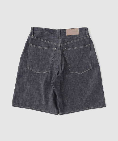 KURO(クロ)の「KURO / クロ STRUCTURE SHORTS(デニムパンツ・メンズ・ネイビー・34/32/30)」の2枚目の写真