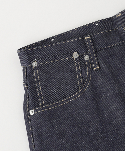 KURO(クロ)の「KURO / クロ STRUCTURE SHORTS(デニムパンツ・メンズ・ネイビー・34/32/30)」の3枚目の写真