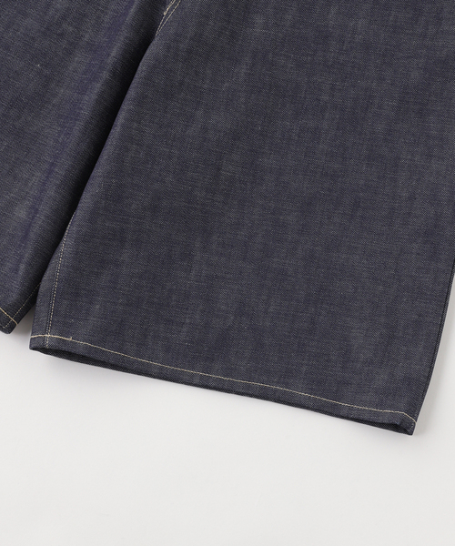 KURO(クロ)の「KURO / クロ STRUCTURE SHORTS(デニムパンツ・メンズ・ネイビー・34/32/30)」の4枚目の写真
