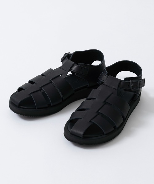 PADRONE(パドローネ)の「【PADRONE】GURRKHA SANDALS with Vibram TK2308-3210-26A(サンダル・メンズ・ブラック・40/41/42)」の3枚目の写真