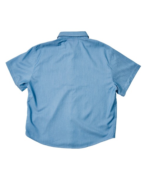 EFFECTEN(エフェクテン)の「【EFFECTEN】Studs chambray shirts(シャツ/ブラウス・メンズ・サックスブルー/インディゴブルー・X-LARGE/LARGE/MEDIUM)」の9枚目の写真