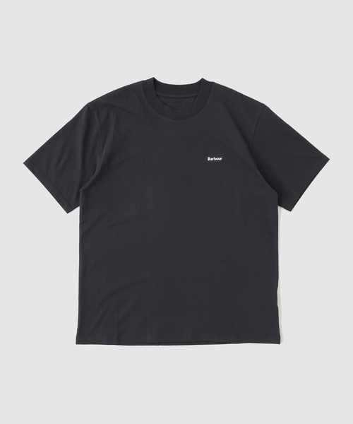 Barbour(バブアー)の「Barbour / バブアー dalton logo os t-shirt(Tシャツ/カットソー・メンズ・ブルー系その他/ネイビー/ホワイト/グリーン/ブルー/ブラック・38/36/40)」の1枚目の写真