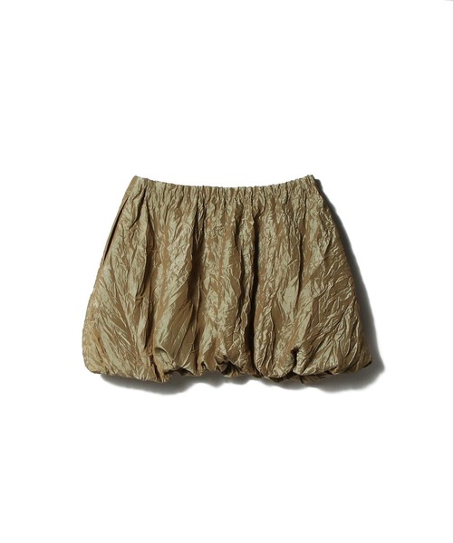 UNUS（ユナス）の「UNUS / Balloon Skirt（スカート・レディース・ベージュ/ブラック・FREE）」の3枚目の写真