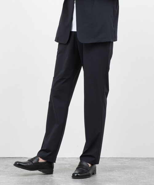 NOLLEY’S(ノーリーズ)の「《ビジカジ/セットアップ対応》Vertical 冷感トリコットイージーパンツ 26SS(その他パンツ・メンズ・ネイビー/グレー/グレイッシュベージュ・S/M/L/XL)」の1枚目の写真