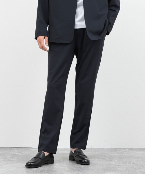 NOLLEY’S(ノーリーズ)の「《ビジカジ/セットアップ対応》Vertical 冷感トリコットイージーパンツ 26SS(その他パンツ・メンズ・ネイビー/グレー/グレイッシュベージュ・S/M/L/XL)」の6枚目の写真