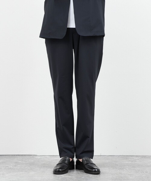 NOLLEY’S(ノーリーズ)の「《ビジカジ/セットアップ対応》Vertical 冷感トリコットイージーパンツ 26SS(その他パンツ・メンズ・ネイビー/グレー/グレイッシュベージュ・S/M/L/XL)」の7枚目の写真