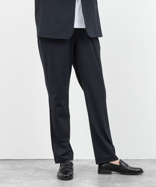 NOLLEY’S(ノーリーズ)の「《ビジカジ/セットアップ対応》Vertical 冷感トリコットイージーパンツ 26SS(その他パンツ・メンズ・ネイビー/グレー/グレイッシュベージュ・S/M/L/XL)」の12枚目の写真