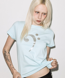 ベースクレフTシャツ (ブルー) F26QB402