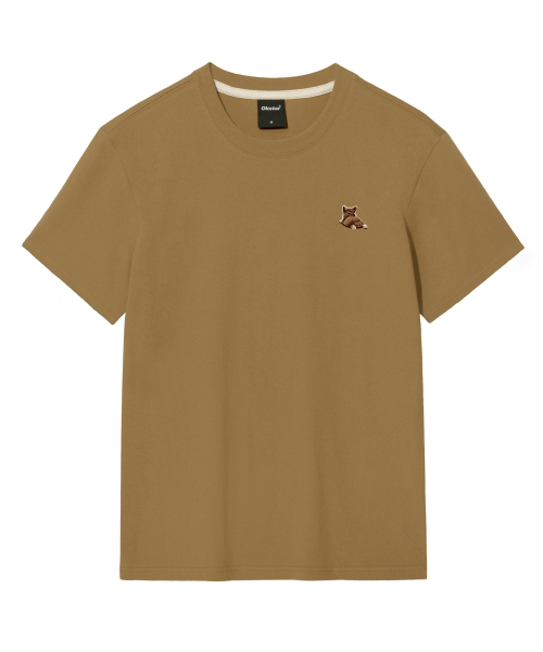 OKSTAR(オクスター)の「ウェルシコギ刺繍半袖(Tシャツ/カットソー・レディース・グレー/ダークグリーン/ネイビー/ベージュ/ホワイト/クリーム/ダークグレー/ライトグレー/ダークブルー/ライトベージュ/カーキ/ブラック・X-LARGE/LARGE/MEDIUM/SMALL/2XL/4XL/3XL)」の20枚目の写真