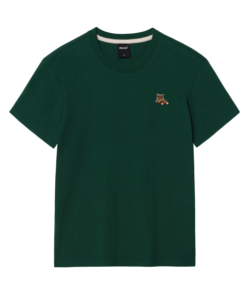 OKSTAR(オクスター)の「ウェルシコギ刺繍半袖(Tシャツ/カットソー・レディース・グレー/ダークグリーン/ネイビー/ベージュ/ホワイト/クリーム/ダークグレー/ライトグレー/ダークブルー/ライトベージュ/カーキ/ブラック・X-LARGE/LARGE/MEDIUM/SMALL/2XL/4XL/3XL)」の21枚目の写真
