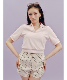 【LILY BROWN×ANNA SUI】パイルポロトップス